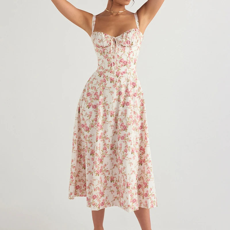 Annabelle | Floral Corset Sundress